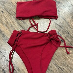 Zaful Red Bikini Set